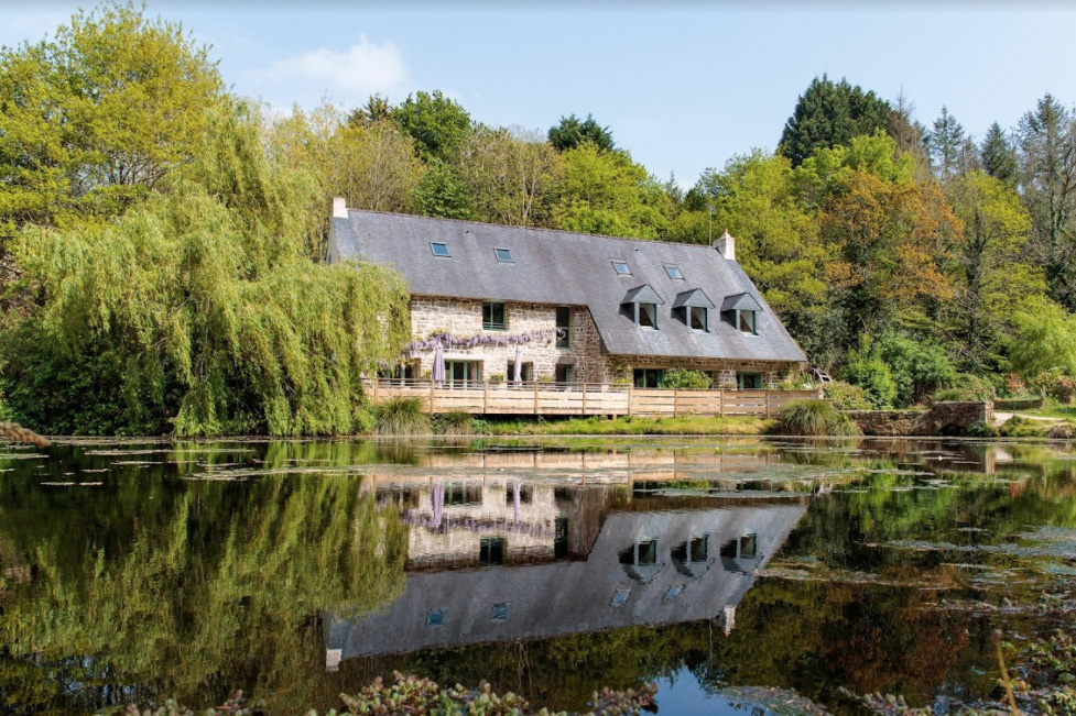 Moulin La Salmonière Vue Maison principale